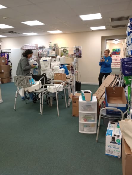 Delivery across different locations